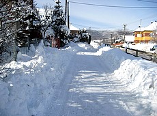Zimná idyla 2013 v Rožňavskom Bystrom. Foto: Ž. Gonosová